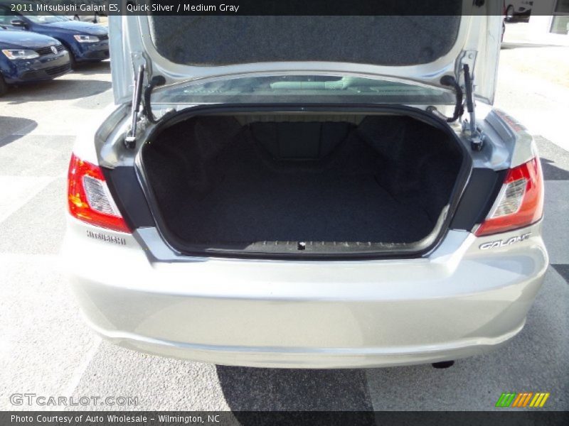 Quick Silver / Medium Gray 2011 Mitsubishi Galant ES