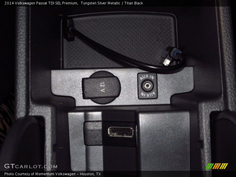 Tungsten Silver Metallic / Titan Black 2014 Volkswagen Passat TDI SEL Premium