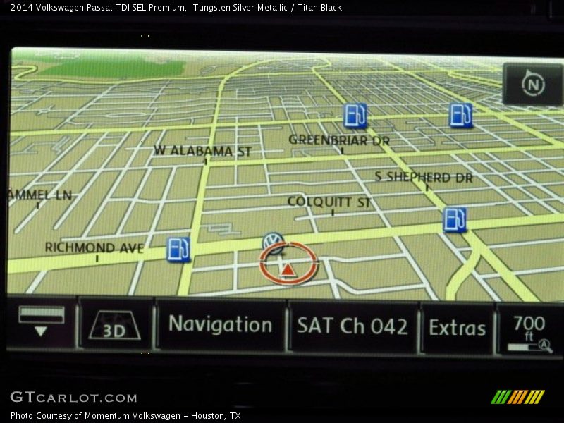 Tungsten Silver Metallic / Titan Black 2014 Volkswagen Passat TDI SEL Premium