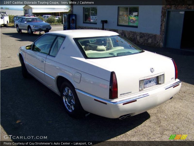 Ivory White / Cashmere 1997 Cadillac Eldorado Touring Coupe