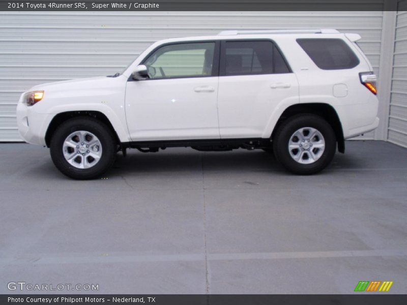 Super White / Graphite 2014 Toyota 4Runner SR5
