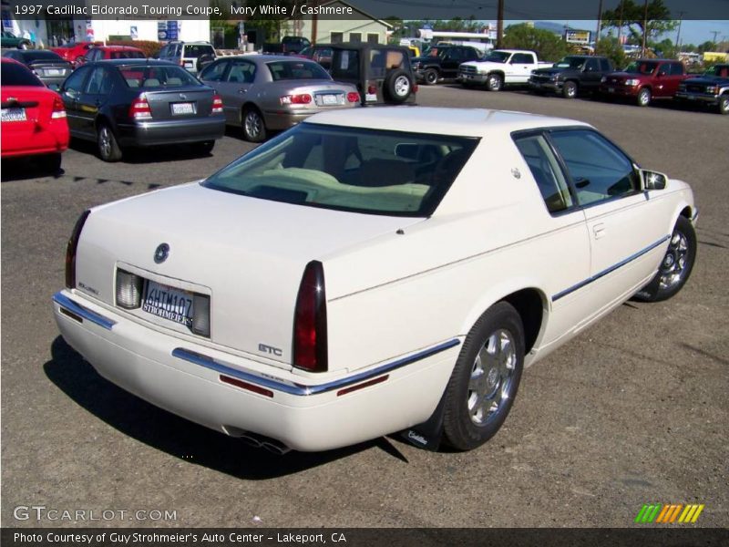 Ivory White / Cashmere 1997 Cadillac Eldorado Touring Coupe