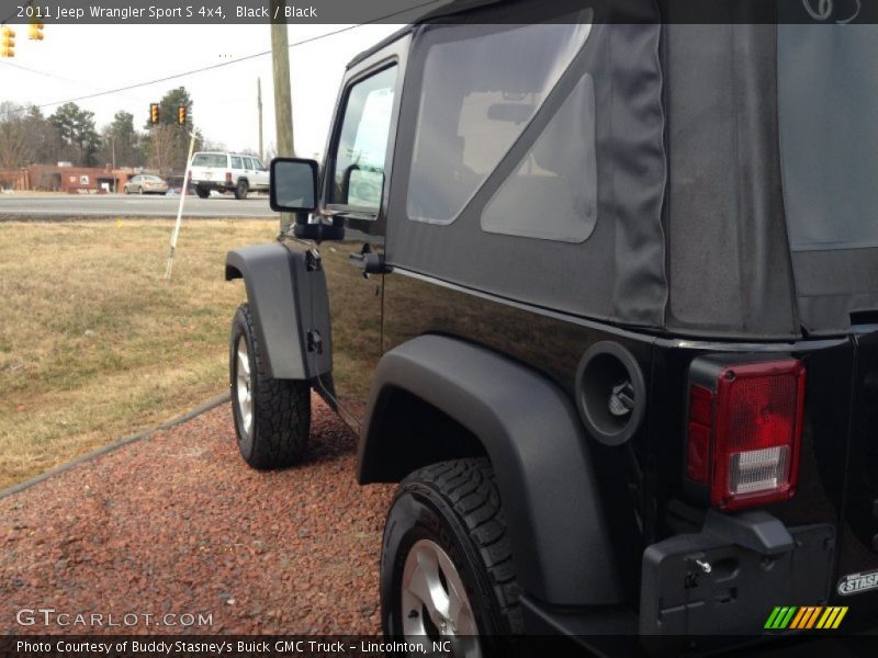 Black / Black 2011 Jeep Wrangler Sport S 4x4