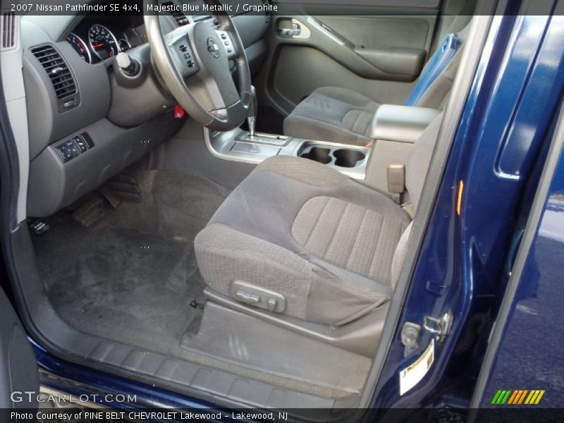 Majestic Blue Metallic / Graphite 2007 Nissan Pathfinder SE 4x4