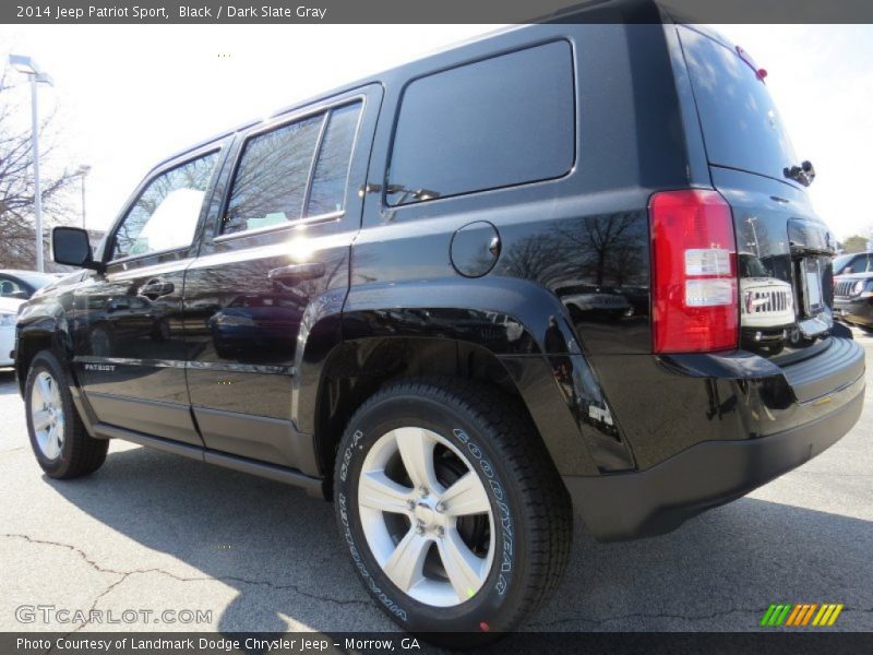 Black / Dark Slate Gray 2014 Jeep Patriot Sport