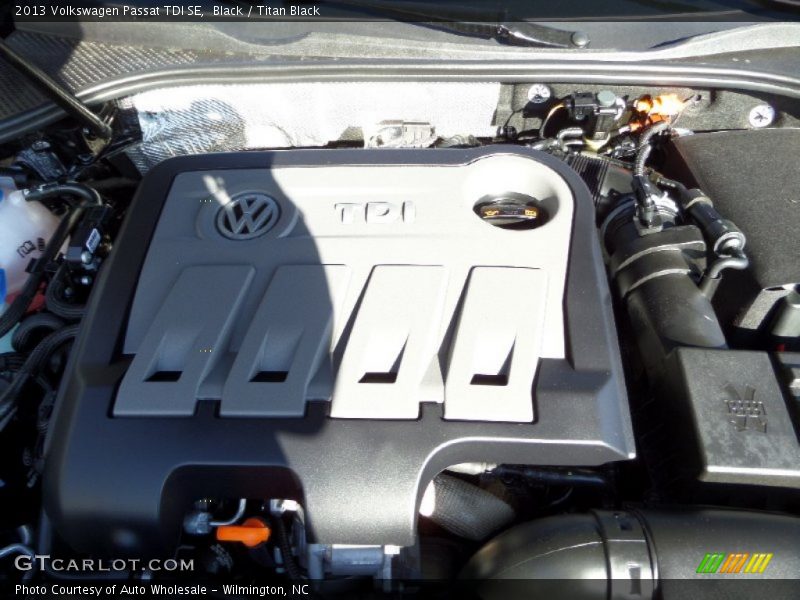 Black / Titan Black 2013 Volkswagen Passat TDI SE
