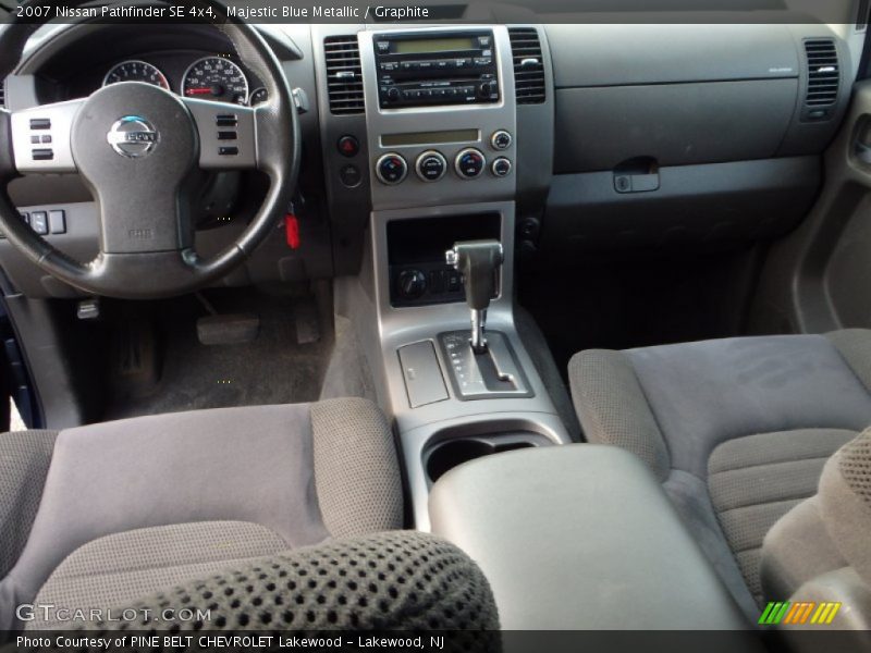 Majestic Blue Metallic / Graphite 2007 Nissan Pathfinder SE 4x4