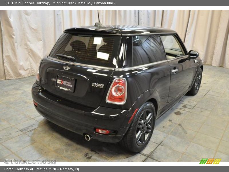 Midnight Black Metallic / Carbon Black 2011 Mini Cooper Hardtop