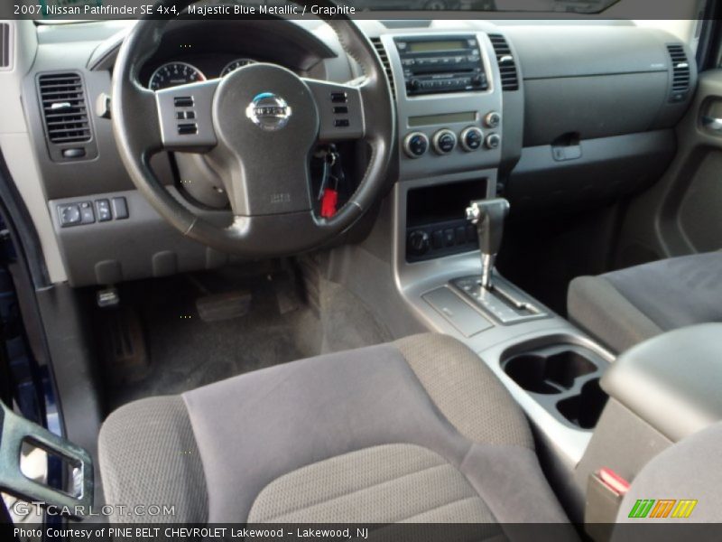 Majestic Blue Metallic / Graphite 2007 Nissan Pathfinder SE 4x4