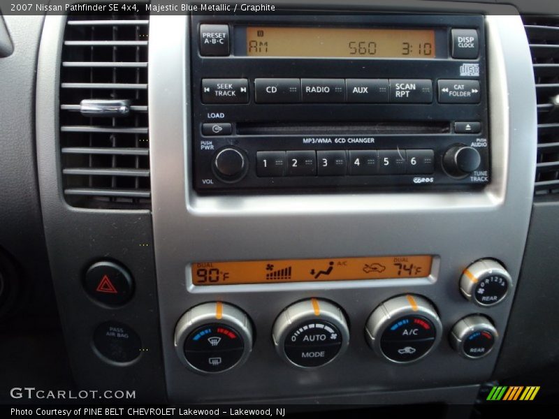 Majestic Blue Metallic / Graphite 2007 Nissan Pathfinder SE 4x4