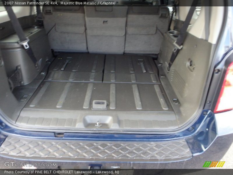 Majestic Blue Metallic / Graphite 2007 Nissan Pathfinder SE 4x4
