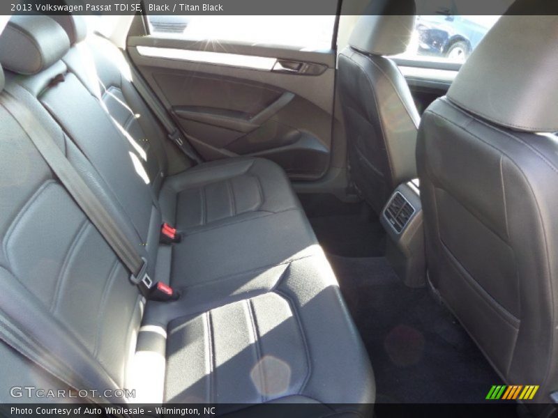 Black / Titan Black 2013 Volkswagen Passat TDI SE