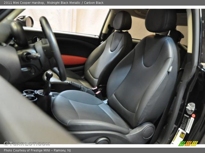 Midnight Black Metallic / Carbon Black 2011 Mini Cooper Hardtop