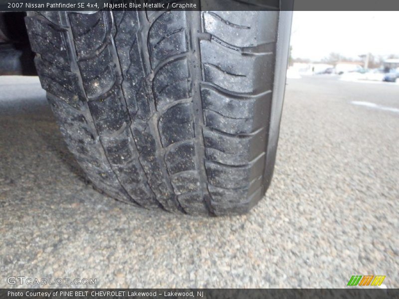 Majestic Blue Metallic / Graphite 2007 Nissan Pathfinder SE 4x4