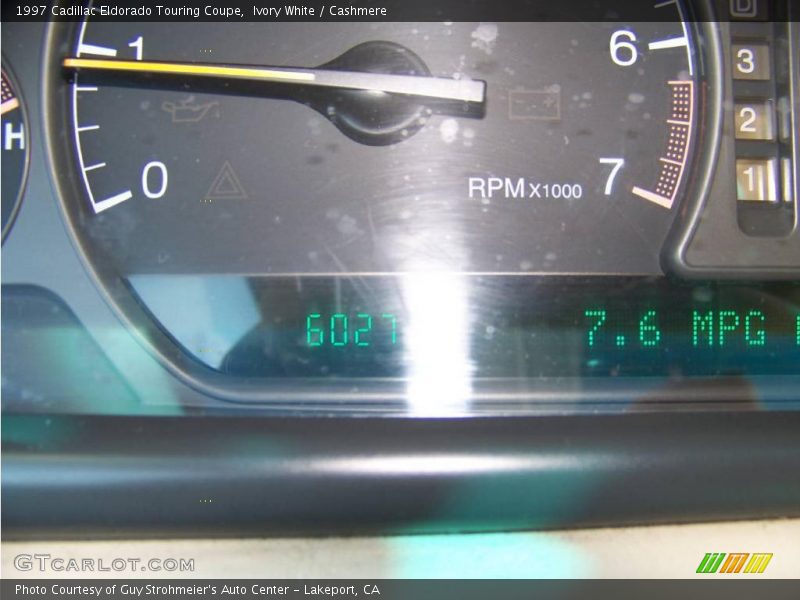 Ivory White / Cashmere 1997 Cadillac Eldorado Touring Coupe