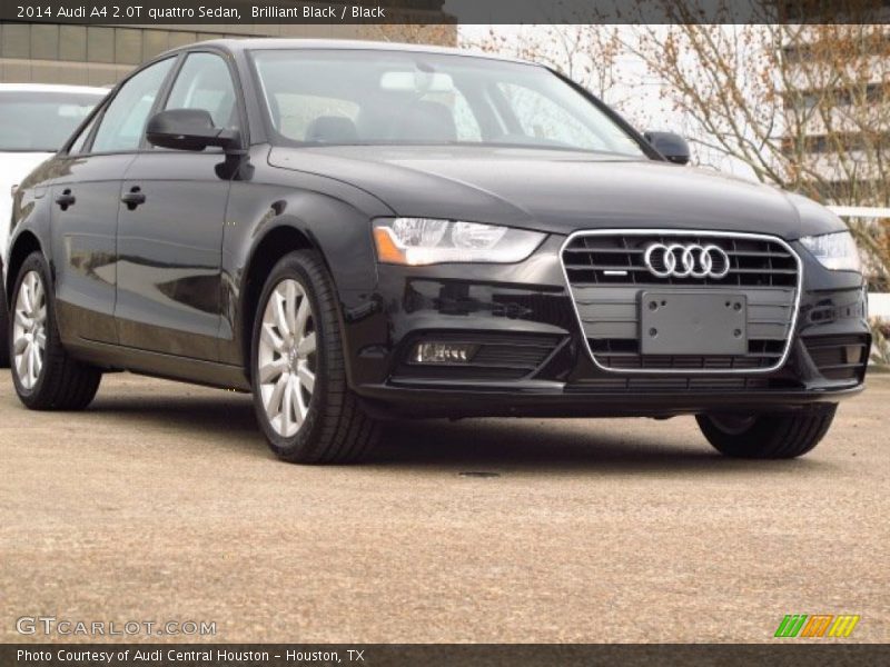 Brilliant Black / Black 2014 Audi A4 2.0T quattro Sedan