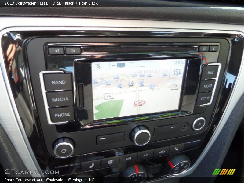 Black / Titan Black 2013 Volkswagen Passat TDI SE
