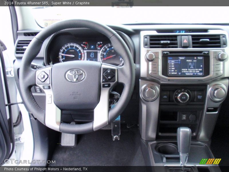 Super White / Graphite 2014 Toyota 4Runner SR5