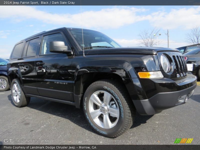 Black / Dark Slate Gray 2014 Jeep Patriot Sport