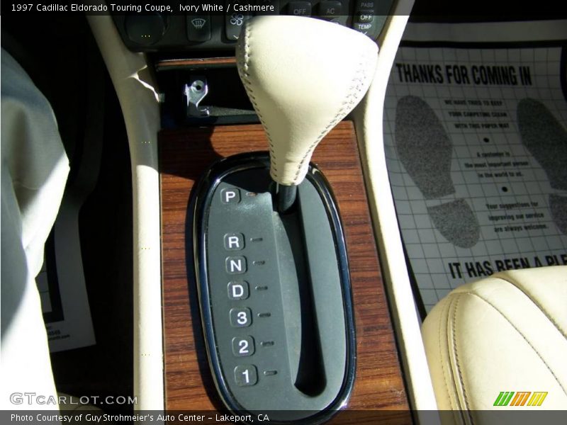 Ivory White / Cashmere 1997 Cadillac Eldorado Touring Coupe