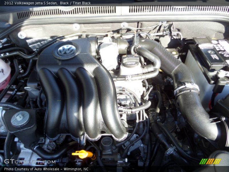 Black / Titan Black 2012 Volkswagen Jetta S Sedan