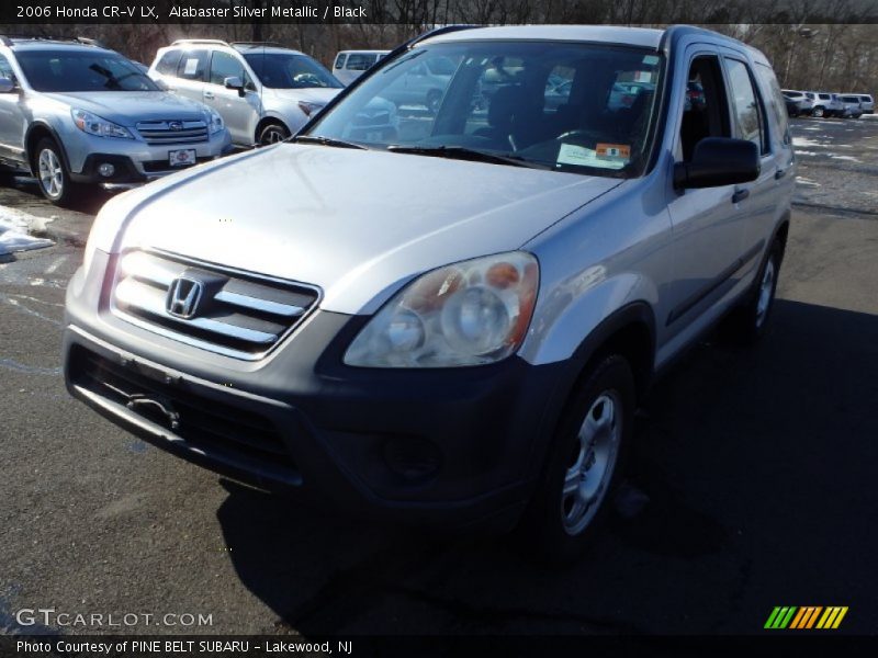 Alabaster Silver Metallic / Black 2006 Honda CR-V LX