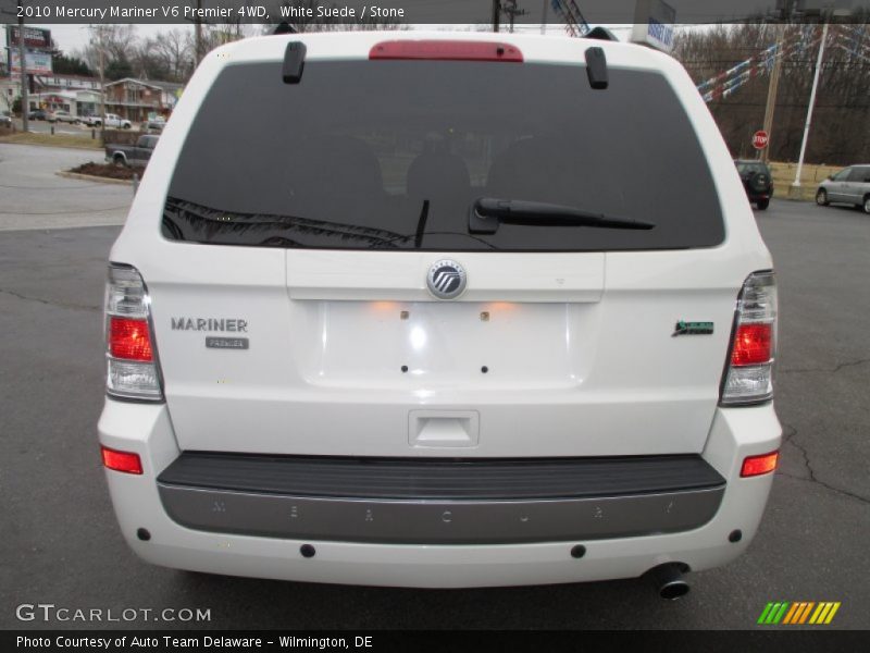 White Suede / Stone 2010 Mercury Mariner V6 Premier 4WD