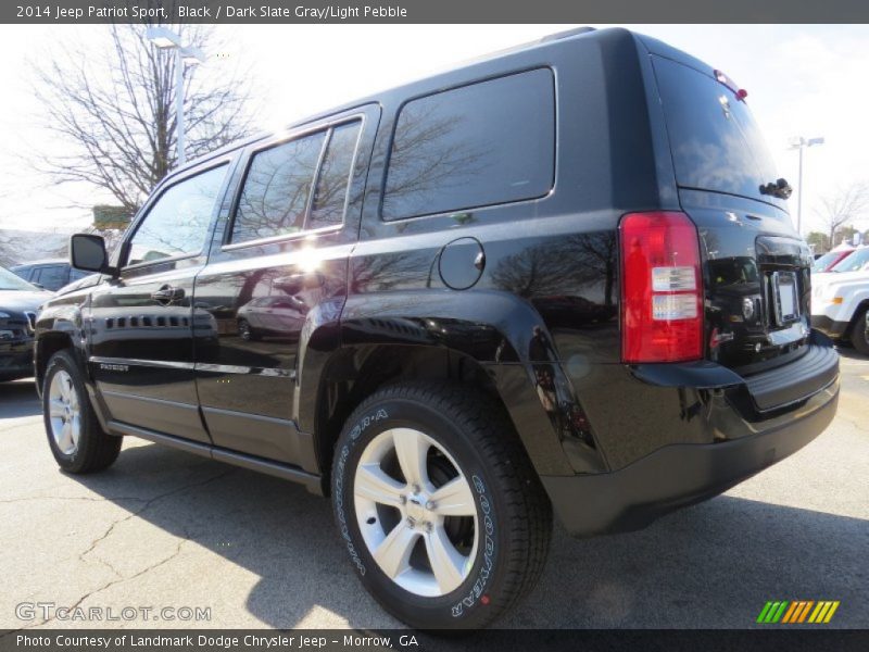 Black / Dark Slate Gray/Light Pebble 2014 Jeep Patriot Sport