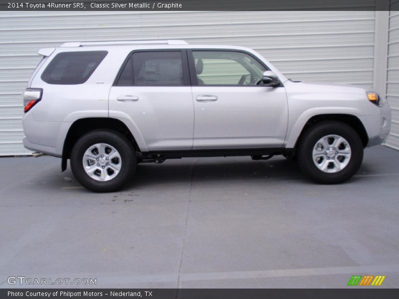 Classic Silver Metallic / Graphite 2014 Toyota 4Runner SR5