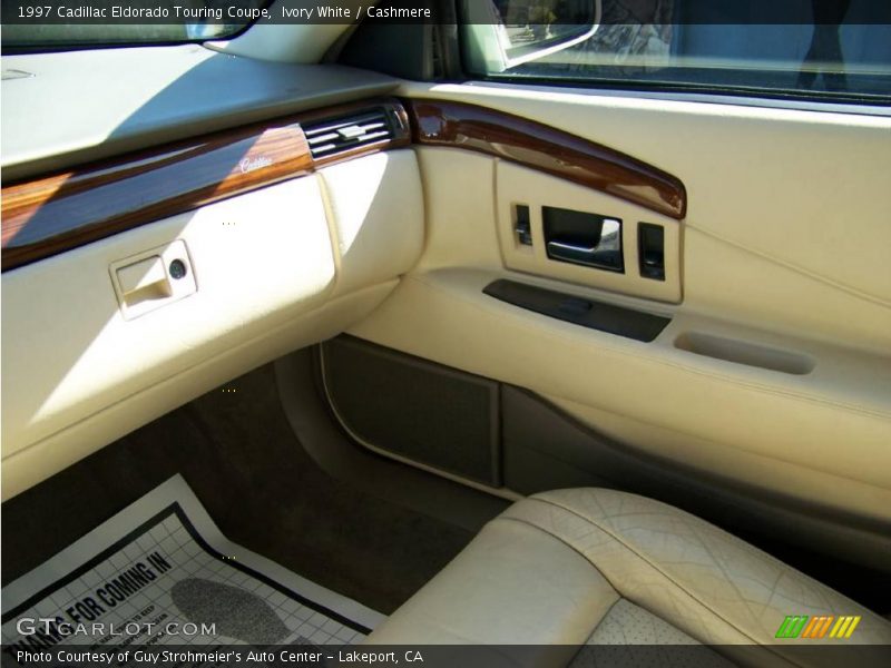 Ivory White / Cashmere 1997 Cadillac Eldorado Touring Coupe