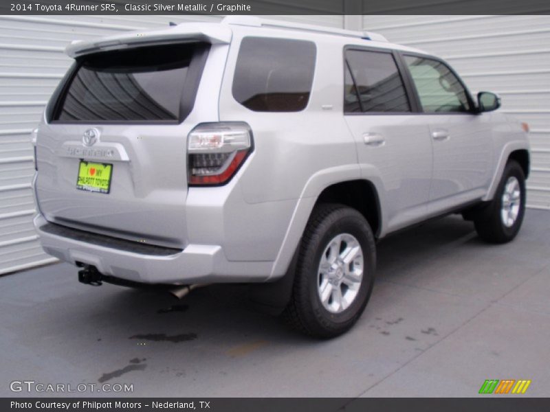 Classic Silver Metallic / Graphite 2014 Toyota 4Runner SR5