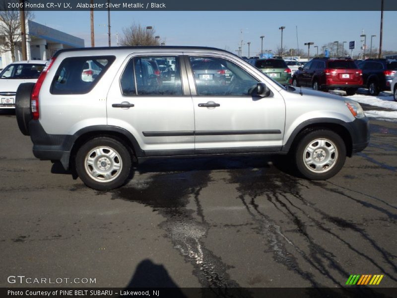 Alabaster Silver Metallic / Black 2006 Honda CR-V LX