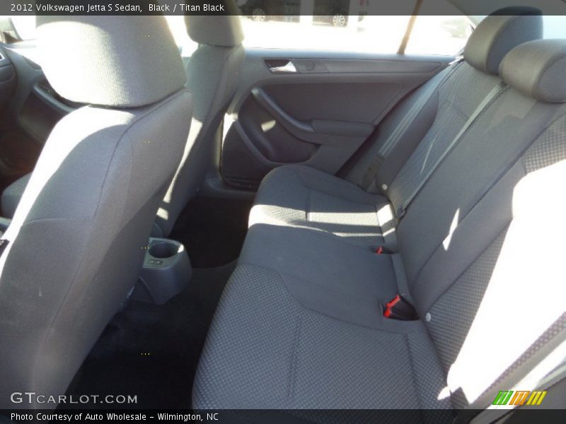 Black / Titan Black 2012 Volkswagen Jetta S Sedan