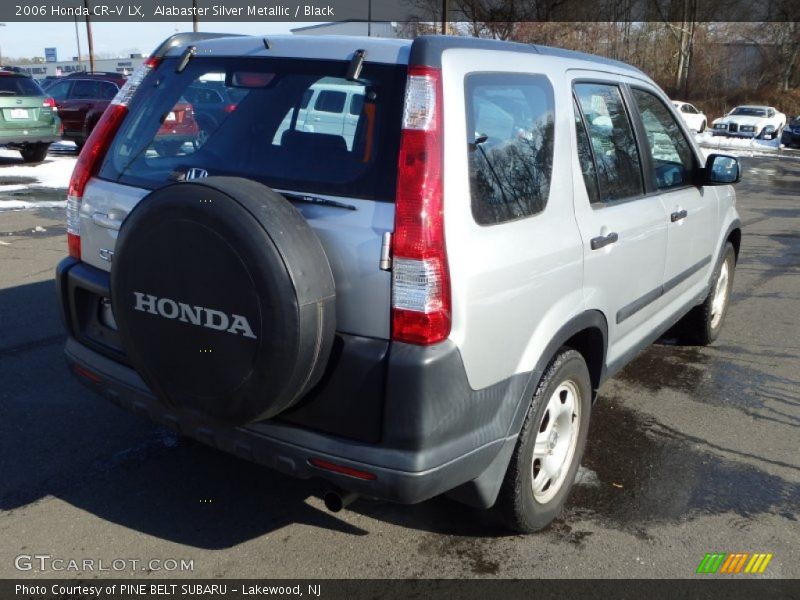 Alabaster Silver Metallic / Black 2006 Honda CR-V LX