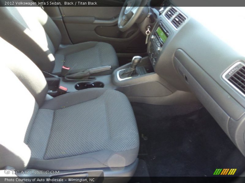 Black / Titan Black 2012 Volkswagen Jetta S Sedan