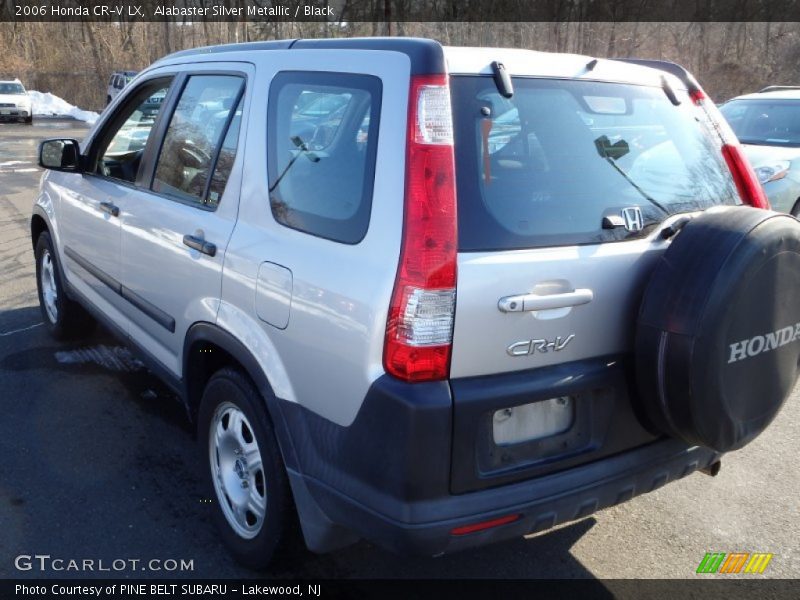 Alabaster Silver Metallic / Black 2006 Honda CR-V LX