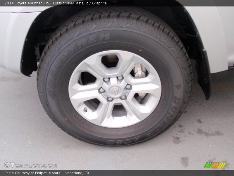 Classic Silver Metallic / Graphite 2014 Toyota 4Runner SR5