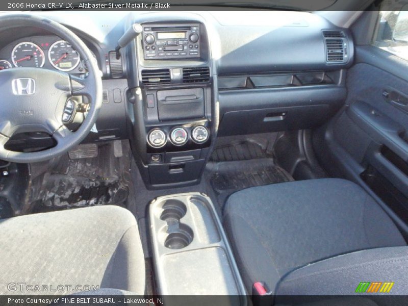Alabaster Silver Metallic / Black 2006 Honda CR-V LX