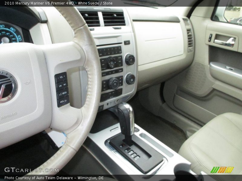 White Suede / Stone 2010 Mercury Mariner V6 Premier 4WD