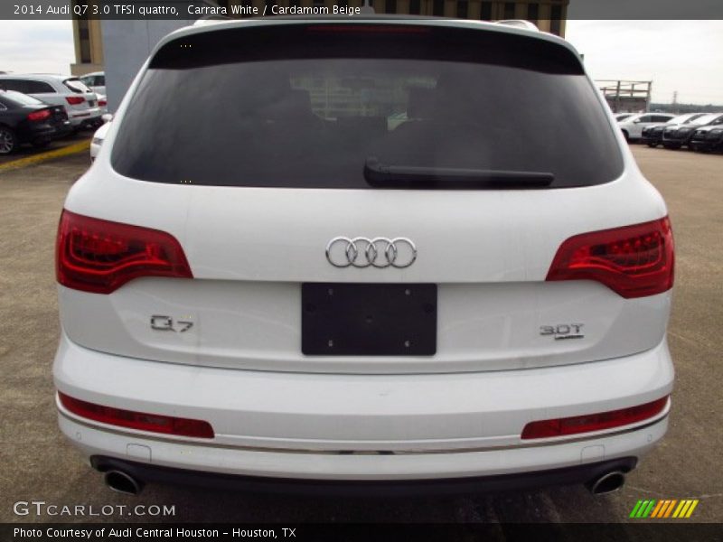 Carrara White / Cardamom Beige 2014 Audi Q7 3.0 TFSI quattro