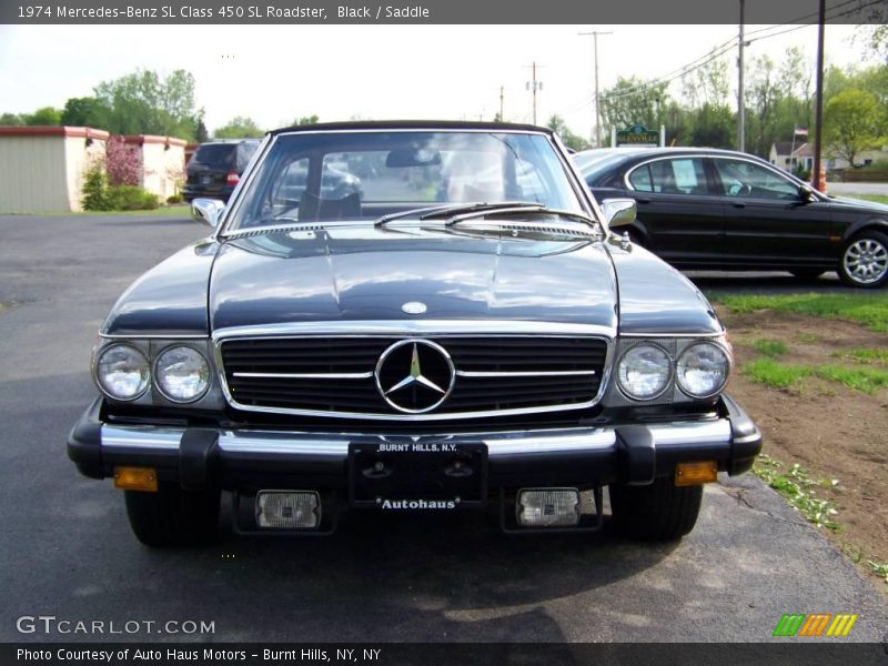Black / Saddle 1974 Mercedes-Benz SL Class 450 SL Roadster