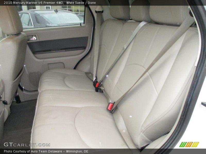 White Suede / Stone 2010 Mercury Mariner V6 Premier 4WD