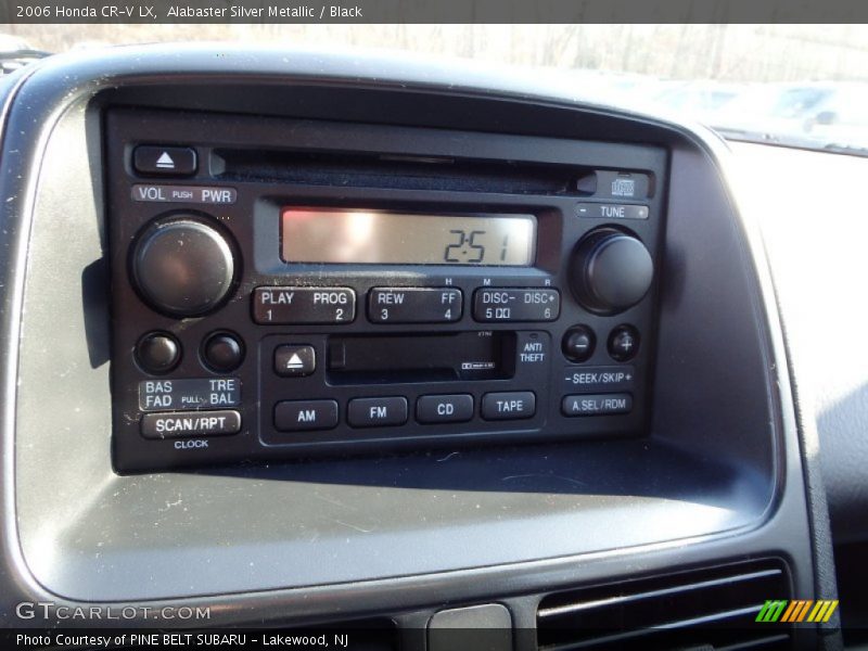 Alabaster Silver Metallic / Black 2006 Honda CR-V LX
