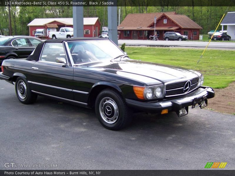 Black / Saddle 1974 Mercedes-Benz SL Class 450 SL Roadster