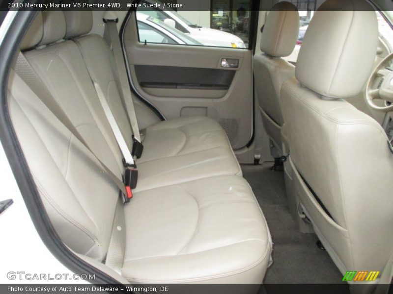 White Suede / Stone 2010 Mercury Mariner V6 Premier 4WD