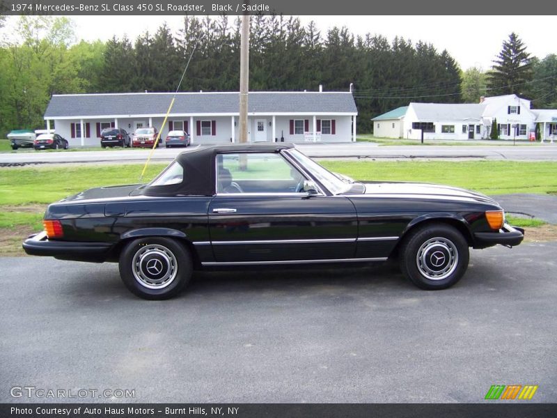 Black / Saddle 1974 Mercedes-Benz SL Class 450 SL Roadster