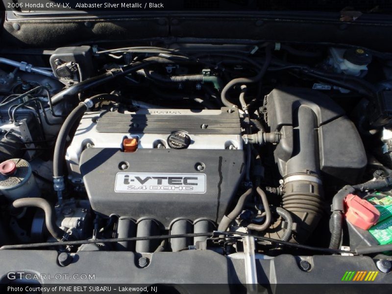 Alabaster Silver Metallic / Black 2006 Honda CR-V LX