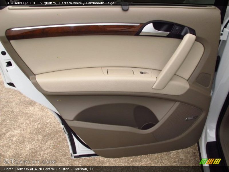 Carrara White / Cardamom Beige 2014 Audi Q7 3.0 TFSI quattro