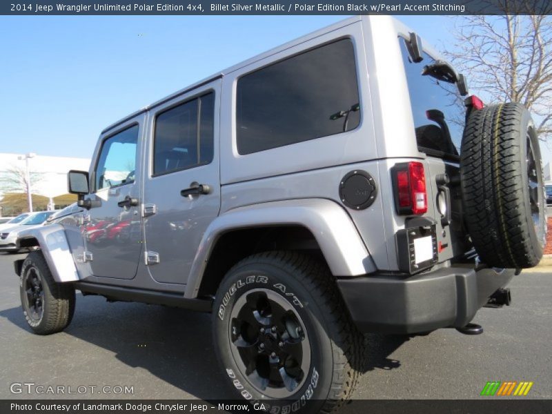 Billet Silver Metallic / Polar Edition Black w/Pearl Accent Stitching 2014 Jeep Wrangler Unlimited Polar Edition 4x4
