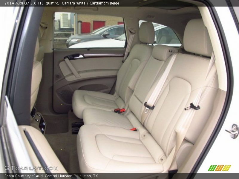 Carrara White / Cardamom Beige 2014 Audi Q7 3.0 TFSI quattro